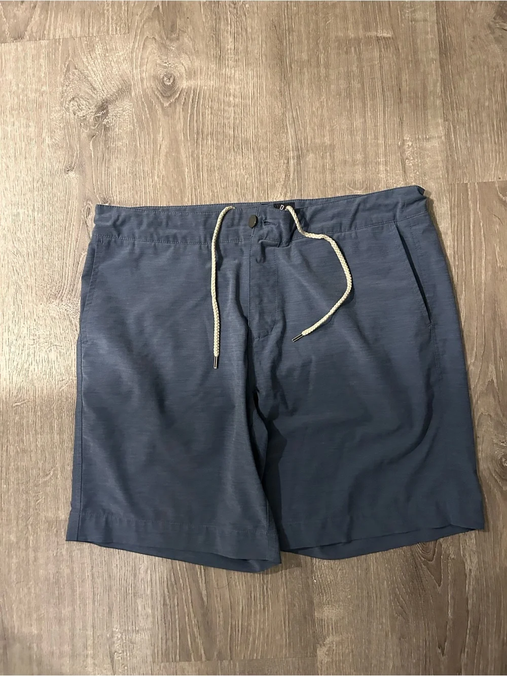 Faherty All Day Shorts Men's Navy Hybrid Drawstring Shorts